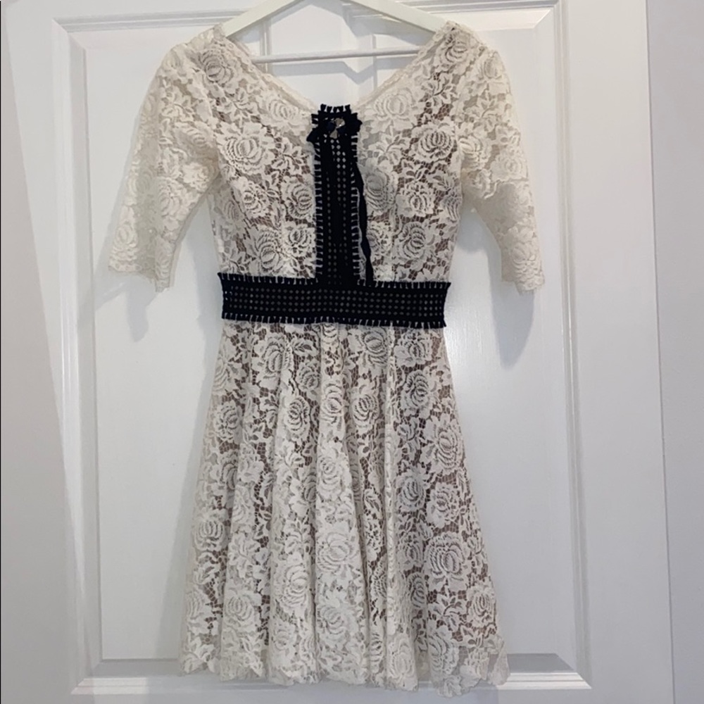 The Kooples Mini Lace Dress - Picture 7 of 9